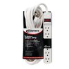 Innovera 6-Outlet Power Strip, 15 ft. Cord, 1-15/16 x 10-3/16 x 1-3/16, Ivory IVR73315